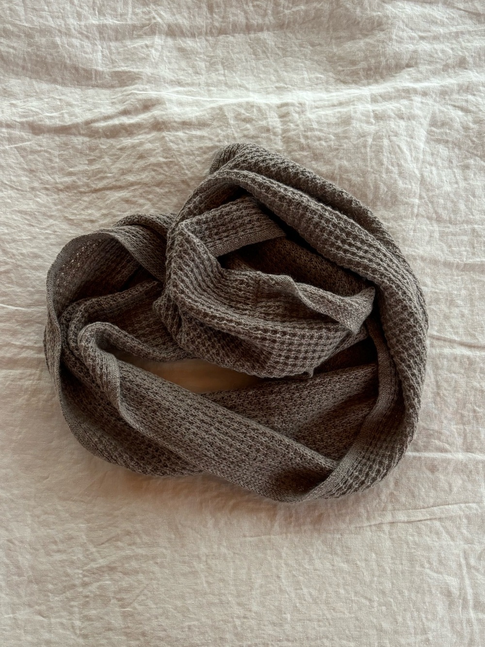 Wool and Cashmere Infinity Scarf